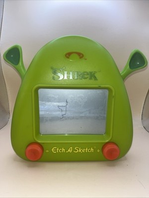 Shrek Edition Etch A Sketch Figur Spielzeug 2004 Official Dreamworks Sammler RAR