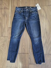 NWT 7 For All Mankind Size 27 Ankle Gwenevere Skinny Jeans