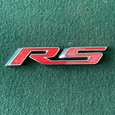 Chevrolet Camaro Cruze Red Rs Emblem Badge Oem Plastic Chevrolet Camaro Cruze Red Rs Emblem Badge Oem Plastic