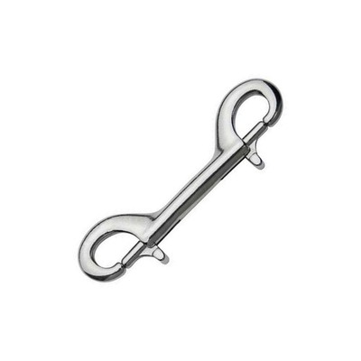 SF-1 Salzwasserbeständiger Doppelender 90 mm Edelstahl Doppelkarabiner