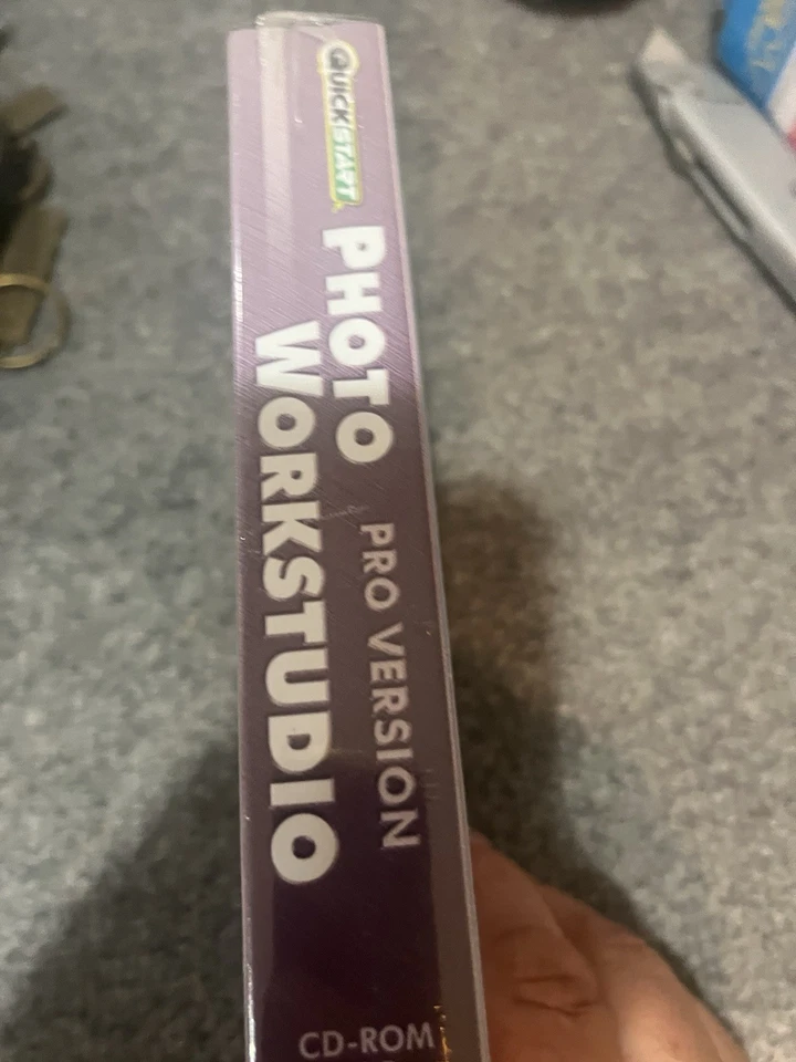 2007 QuickStart Photo Workstudio Pro Version CD ROM New Sealed - Image 2 of 3