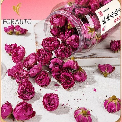 Pingyin Rose Tea Double-petaled Red Rose Flower Tea Dried Flowers Soak in Water