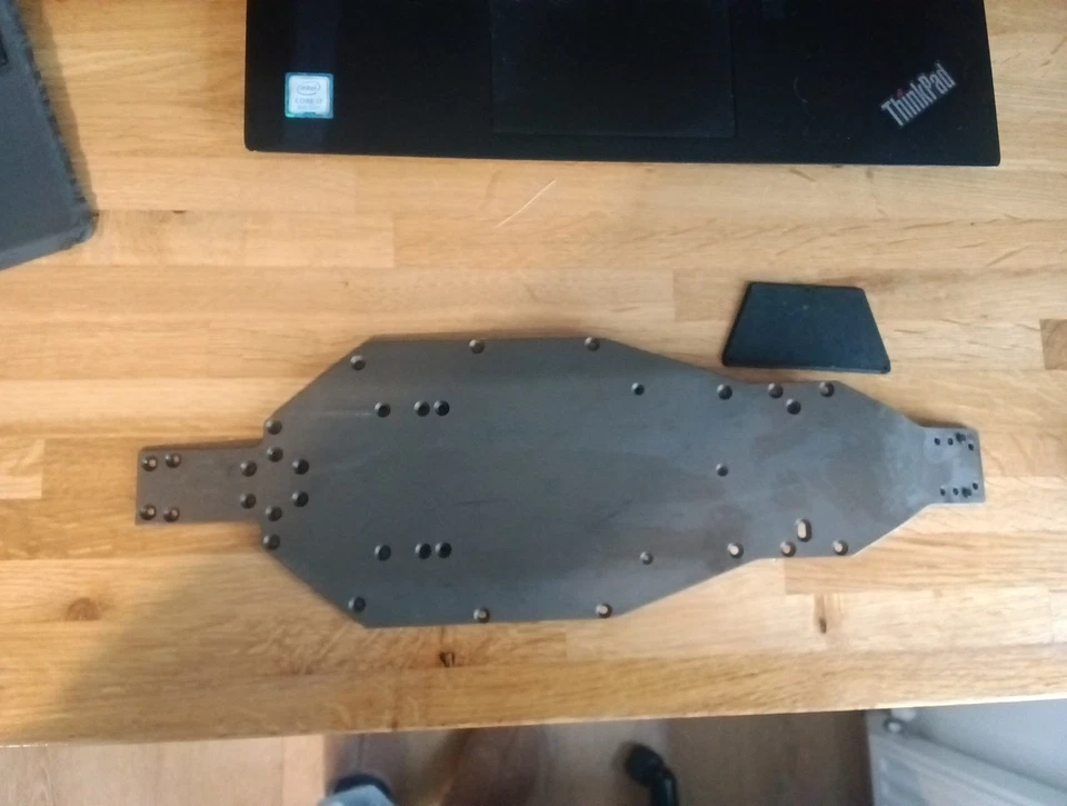 YOKOMO CAL 3, DTM3.1,  SO1.0, CHASSIS AND ESC TRAY - Image 2 of 2