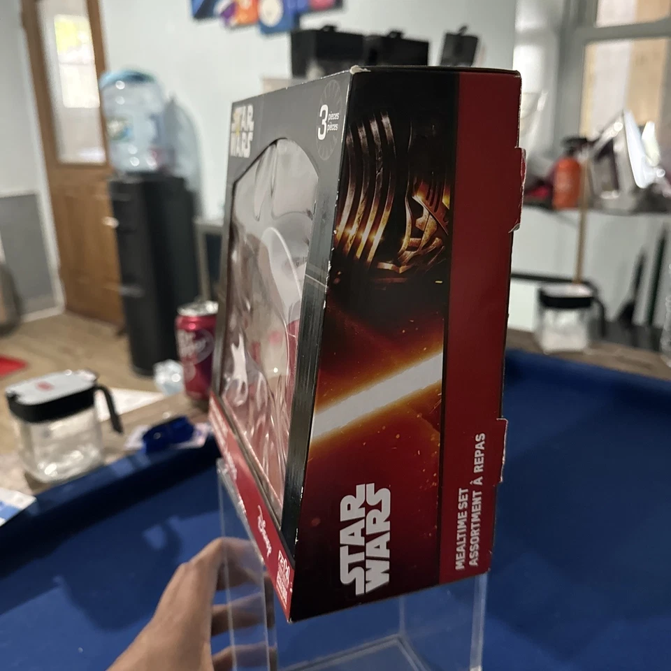 Juego de 3 platos, cuenco, tazas Star Wars Disney para comer Foto 2 de 4