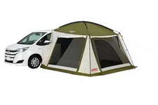 Coleman tent car side tent for 4 people camping & hiking