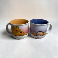 2 Winnie The Pooh Tigger Coffee Mugs Cup Peek-A-Boo Walt Disney World