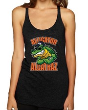 Camiseta sin mangas Alligator Alcatraz Muscle Gator Divertida Dibujos Animados Gator Espalda Corredora