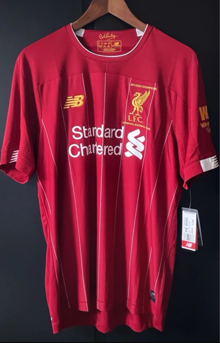 New Balance Liverpool Champions 19/20 Shirt HENDERSON 14