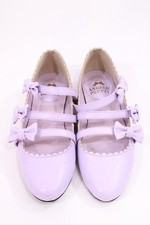 Angelic Pretty Stroll Ribbon Shoes Lavender Lolita AP Japan Size M