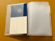 New 6 Page Tri-Fold Wallet Inserts Holds 6 Cards or Photos 3.77 tall x 5.51 wide