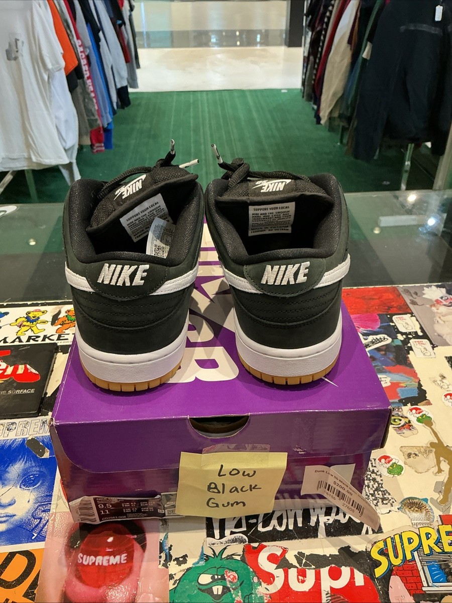 スニーカー Dunk sb low black gum 9.5 Size 9.5 - Nike Dunk Low SB Black Gum | eBay