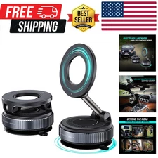 Clutch-X – Vacuum Ph Mount Suction Cup Car Ph Holder for iPh, Window Ph Mount...