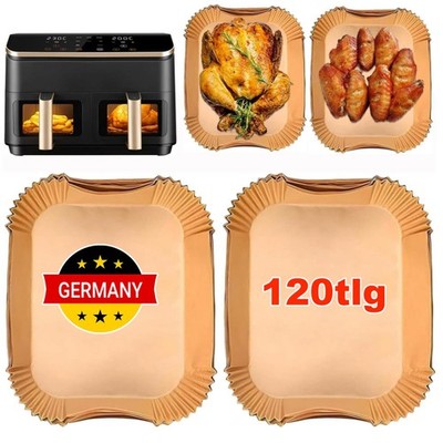120 Stück Airfryer Backpapier Für Heißluftfritteuse COSORI 8,5L- Passend Für Dua