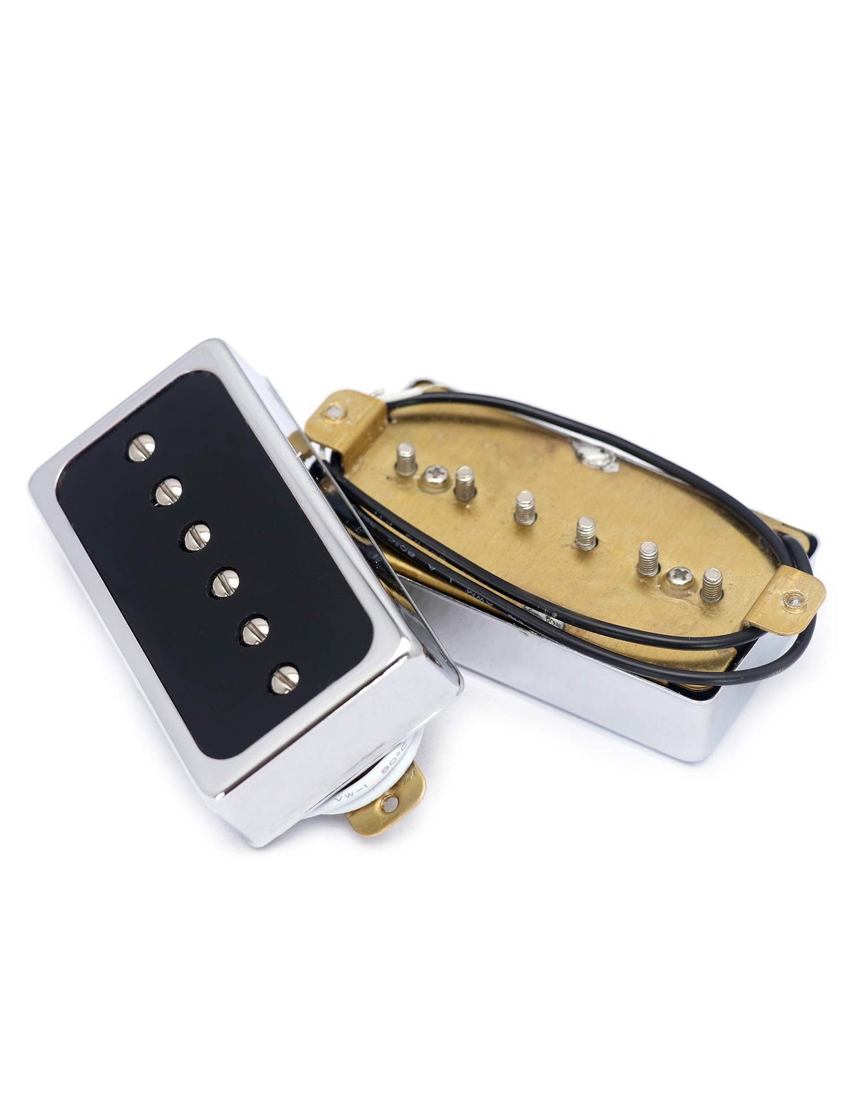 Metallor Humbucker Style Pickups Bridge and Neck Set for Les Paul P90 Style E...
