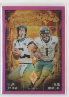 2024 Panini Phoenix - Treasured Tandems Trevor Lawrence, Travis