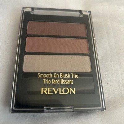REVLON Smooth On Blush Trio BERRY RICH New Sealed W/ Brush