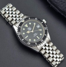 Vintage Tag Heuer watch Professional Quartz 1000 Diver 980.013N Serviced Warrant