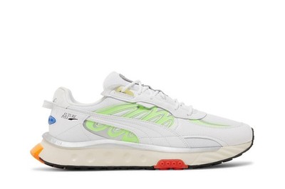 Puma Wild Rider Techno 'White Green Glare' 381596-03 Men's Shoes