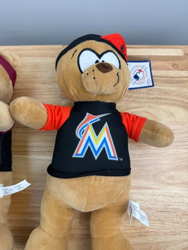 Good Stuff MLB Miami Marlins & Heat 8" Fan Bears lotto di 2 NUOVI - Foto 5 di 6