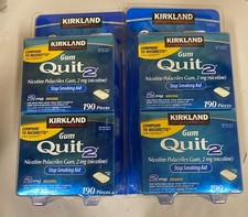 Kirkland Signature Quit 2mg Quit Smoking Gum Nicotine Polacrilex 380ct