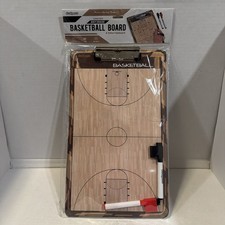 GoSports Basketball 2-Sided Premium Dry Erase Coaches Board