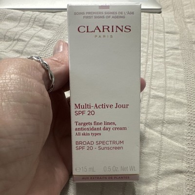 Clarins Multi-Active SPF 20 Broad Spectrum Antioxidant Face Day Cream 15 mL