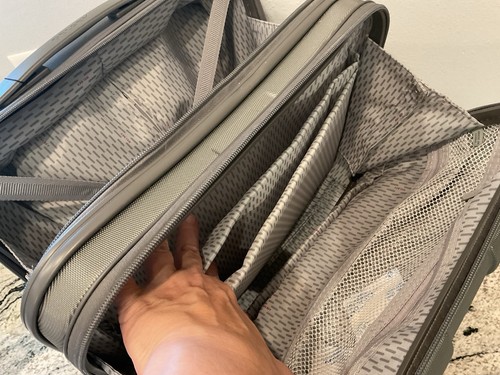 Delsey Helium Shadow 4.0 Under-seat Rolling Carry-on Gray 2 Wheel Hard-shell - Picture 10 of 15