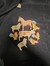 Holz Spielfiguren Bauernhof Tiere Holzspielzeug