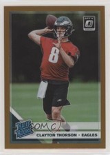 2019 Panini Donruss Optic Rated Rookie Bronze Prizm Clayton Thorson #200 0wp8