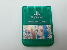 Official Sony PlayStation PS1 Memory Card 15 Blocks Green Tested Japan 14 