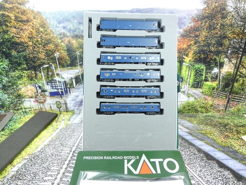 Kato 10-1590 - N - 6tlg. Post Office-Set - "TOKAIDO-SANYO"- OVP - #69214 | Zustand: Gebraucht