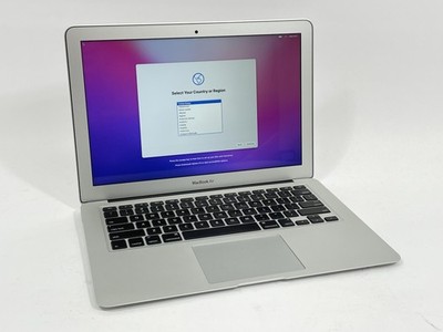 Apple MacBook Air A1466 Laptop i5-5250U 250GB SSD 4GB RAM - Monterey 2015