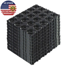 10PCS 4X5 Cell Holder 18650 Lithium Battery Case Holder Batteries Pack Plastic H