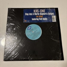 KRS-One Step Into a World 12  MaxiSingle, 199...