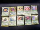 Vintage Pokemon TCG  10 Card Grass Lot English Bulbasaur Gen 1