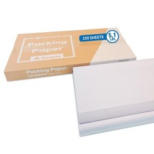 30.5" x 17" Large Size (150 sheets, 5.5lb) Packing Paper Sheets for Moving, A...