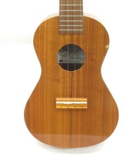 Famous FC-5G Concert Ukulele Hawaiian Koa Mahogany Neck Japan Made Used