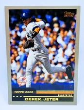 2000 Topps Derek Jeter Oversized 3x5 Insert #3 Of 8 New York Yankees HOF 