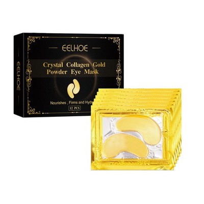 EELHOE Collagen Gold Eye Mask Firming Eye Patches For Dark Circles And Puffy Eye