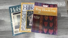 Lot of 3 Rug Hooking Magazines With Inserts November December 1991, 1993
