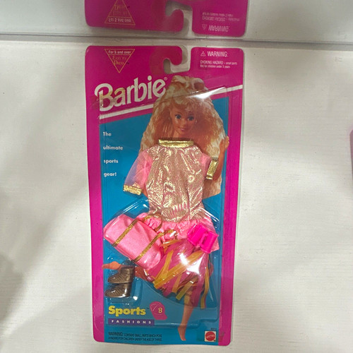 Mattel Barbie Sports Fashions Pink Outfit w Bag & Boots for 11in Doll 68312