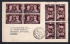 GB Stamps Morocco Agencies Tangier 1937 FDC Cover; Coronation