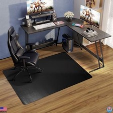 Premium 36"x48" Anti-Slip Waterproof Chair Mat - Heavy Duty Non-Toxic Protector