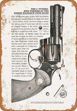 Colt Python .357 Magnums Vintage Tin Metal Signs Home Décor 8x12