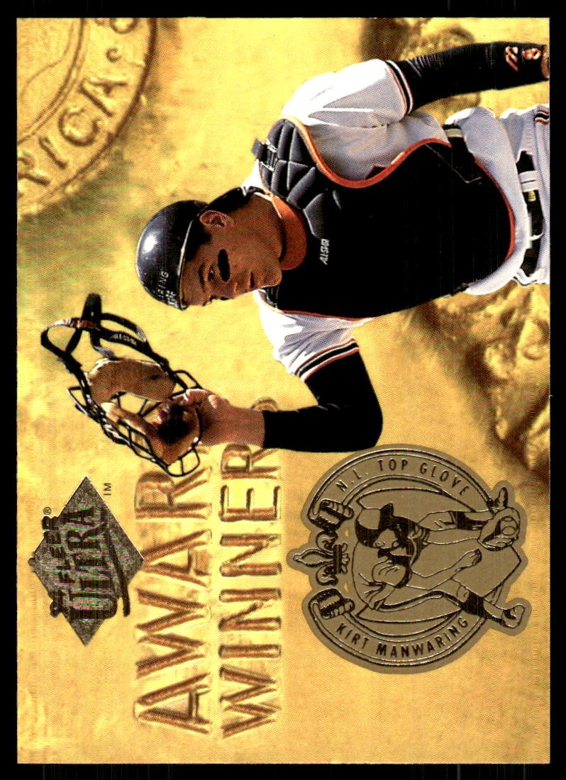 Kirt Manwaring 1994 Ultra #10 Giants FREE SHIPPING StackedPacks