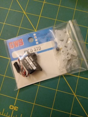 GWS PICO F/STD MICRO SERVO, FUTABA/GWS