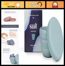 Compact Menstrual Disc & Cup Cleaner - Microwavable, Reusable Sanitizer for Trav