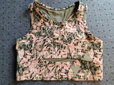 Sweaty Betty Power Frame Sports Bra Sz XL Jungle Floral Racerback LongLine Mesh