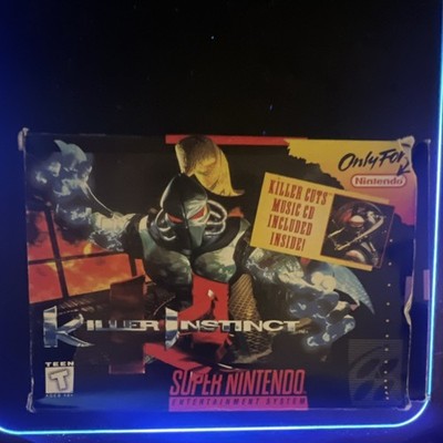 Nintendo Killer Instinct Super Nintendo Fighting Game NTSC-U/C Killer Cuts CD 
