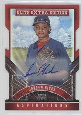 2015 Panini Elite Extra Edition Aspirations 79/100 Jordan Hicks #106 Auto 0b2